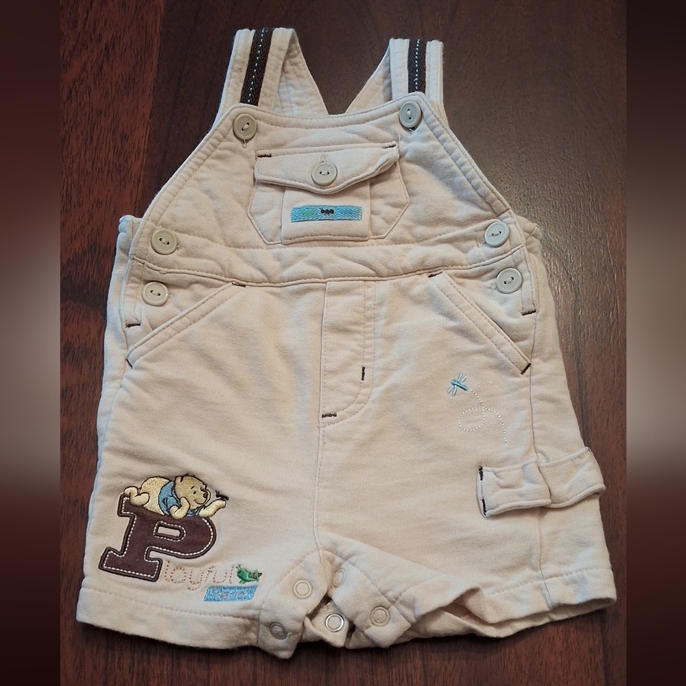 Adorable Disney Baby Winnie The Pooh Overalls